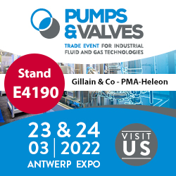 Registreer gratis voor Pumps & Valves 2022