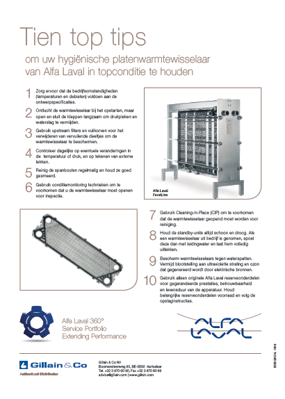Gillain & Co - Alfa Laval lobbenpomp