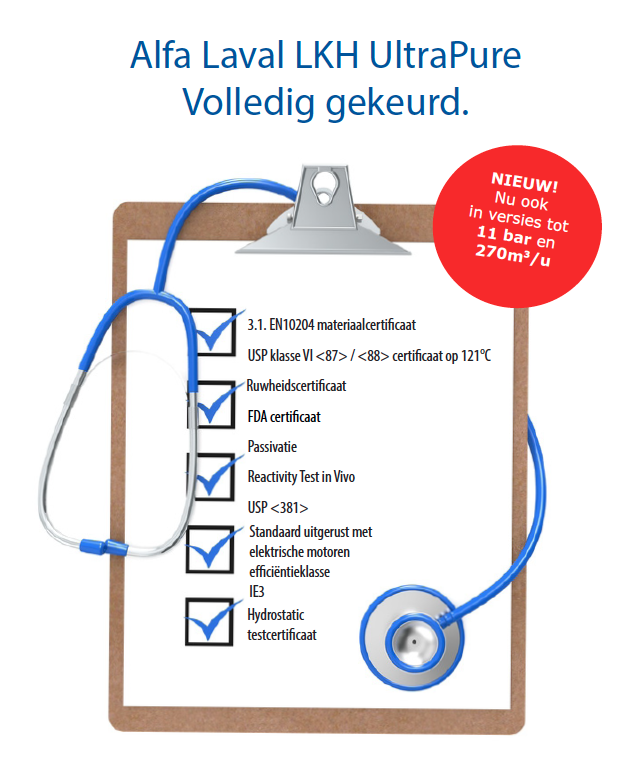Alfa Laval LKH UltraPure Gillain & Co
