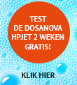 Test de DOSANOVA HPJET 2 weken gratis